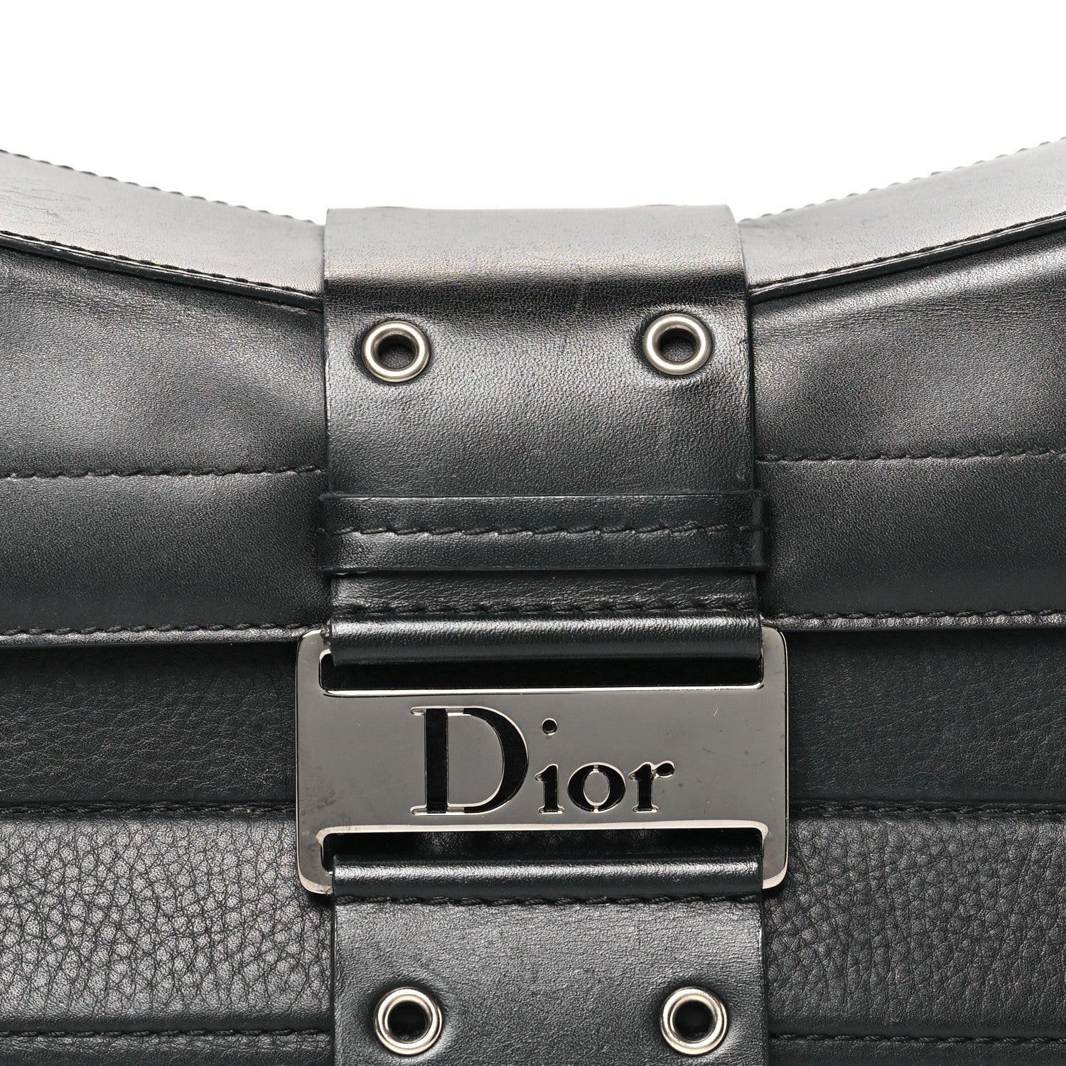 Christian Dior Street Chic Columbus Ave Shoulder Bag Black