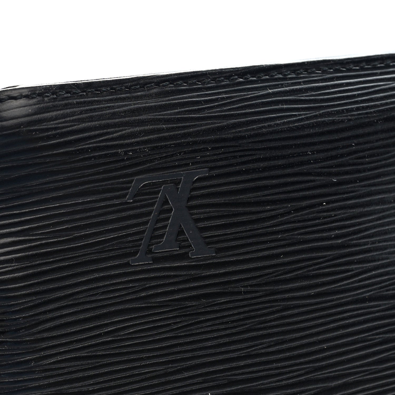 Louis Vuitton Epi Sac a Dos Drawstring Bag Black