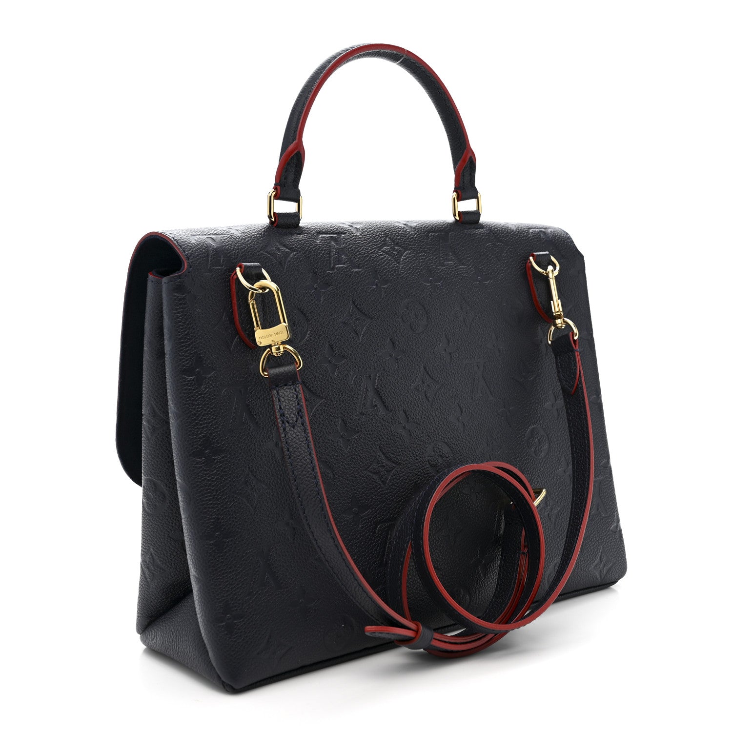 Louis Vuitton Empreinte Marignan Marine Rouge