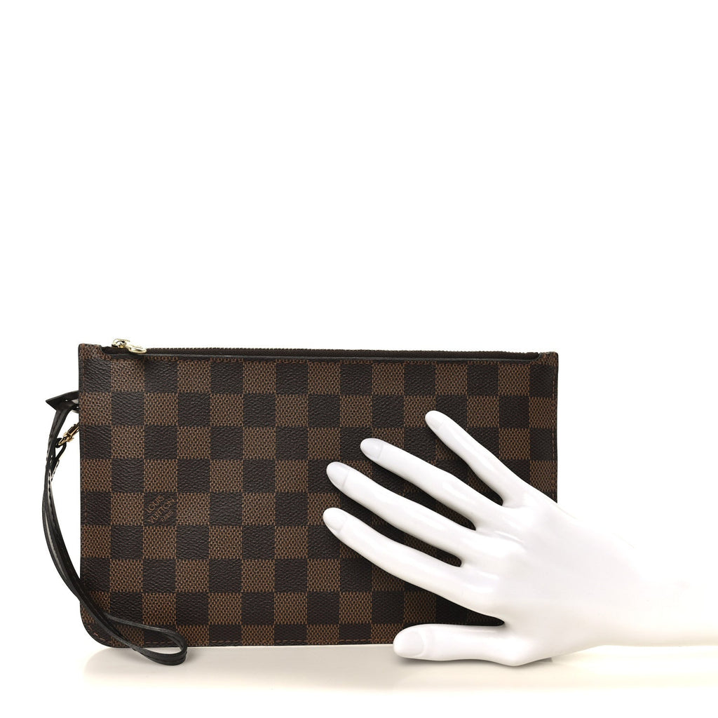 Louis Vuitton Damier Ebene Neverfull MM GM Pochette