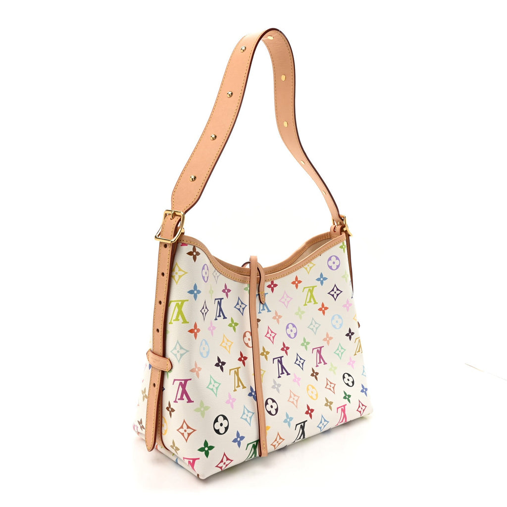 Louis Vuitton LV X TM Monogram Multicolor CarryAll PM White