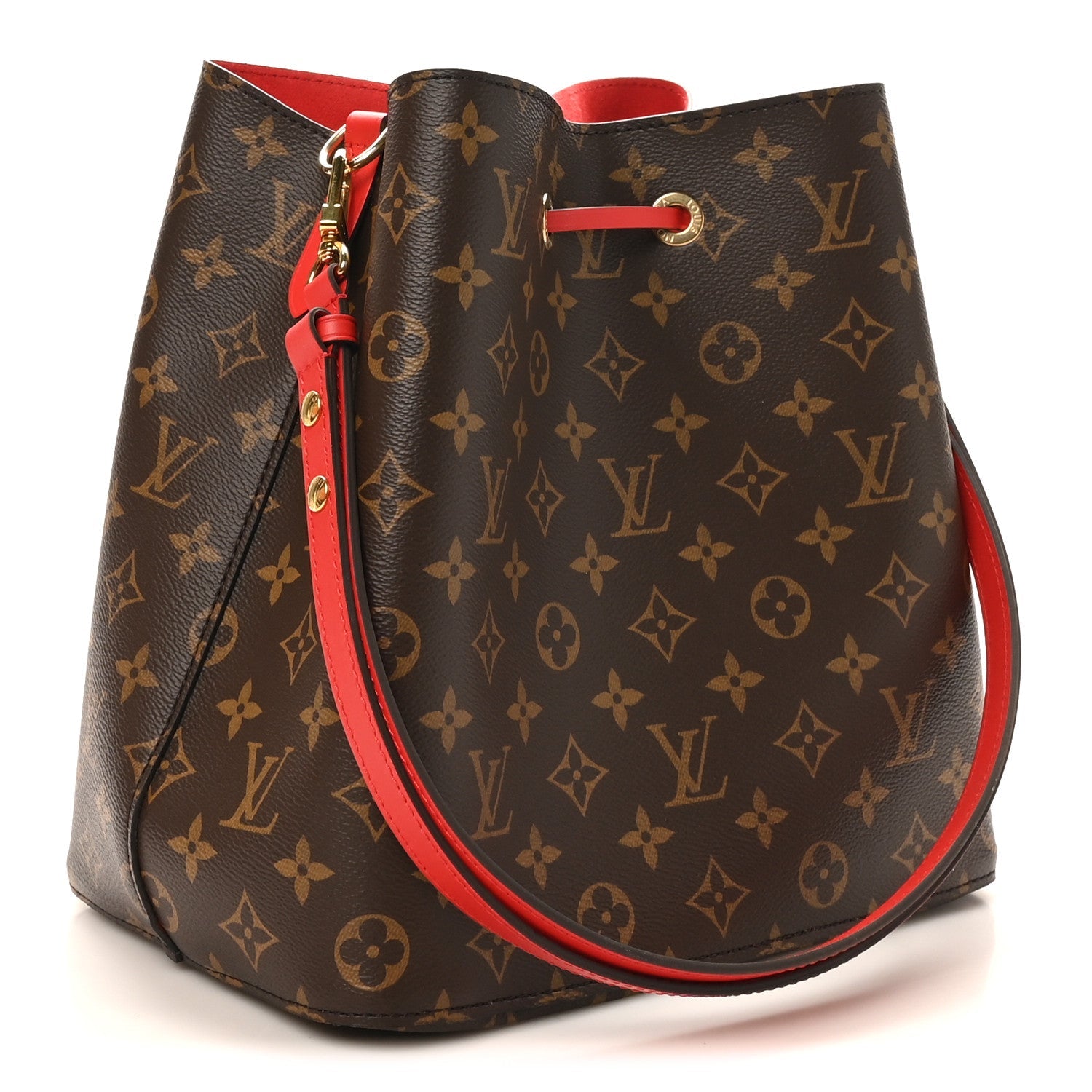 Louis Vuitton Monogram Neonoe MM Coquelicot