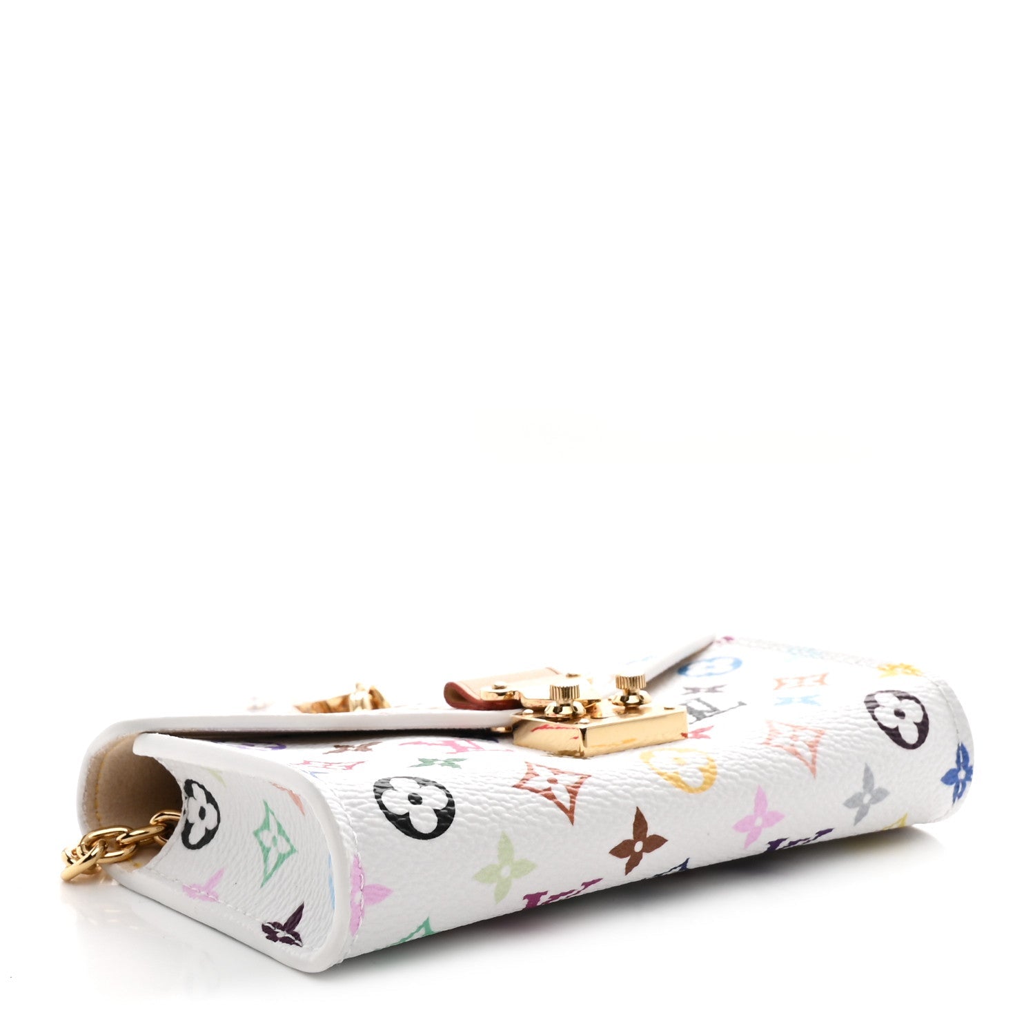 Louis Vuitton LV X TM Monogram Multicolor Pouch Metis Belt White