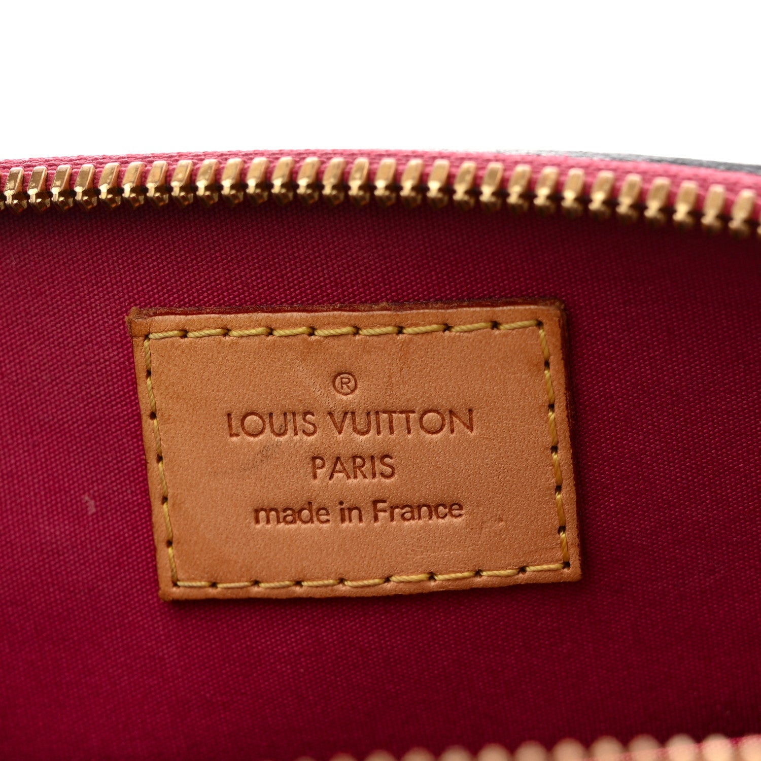Louis Vuitton Vernis Alma BB Rose Indien