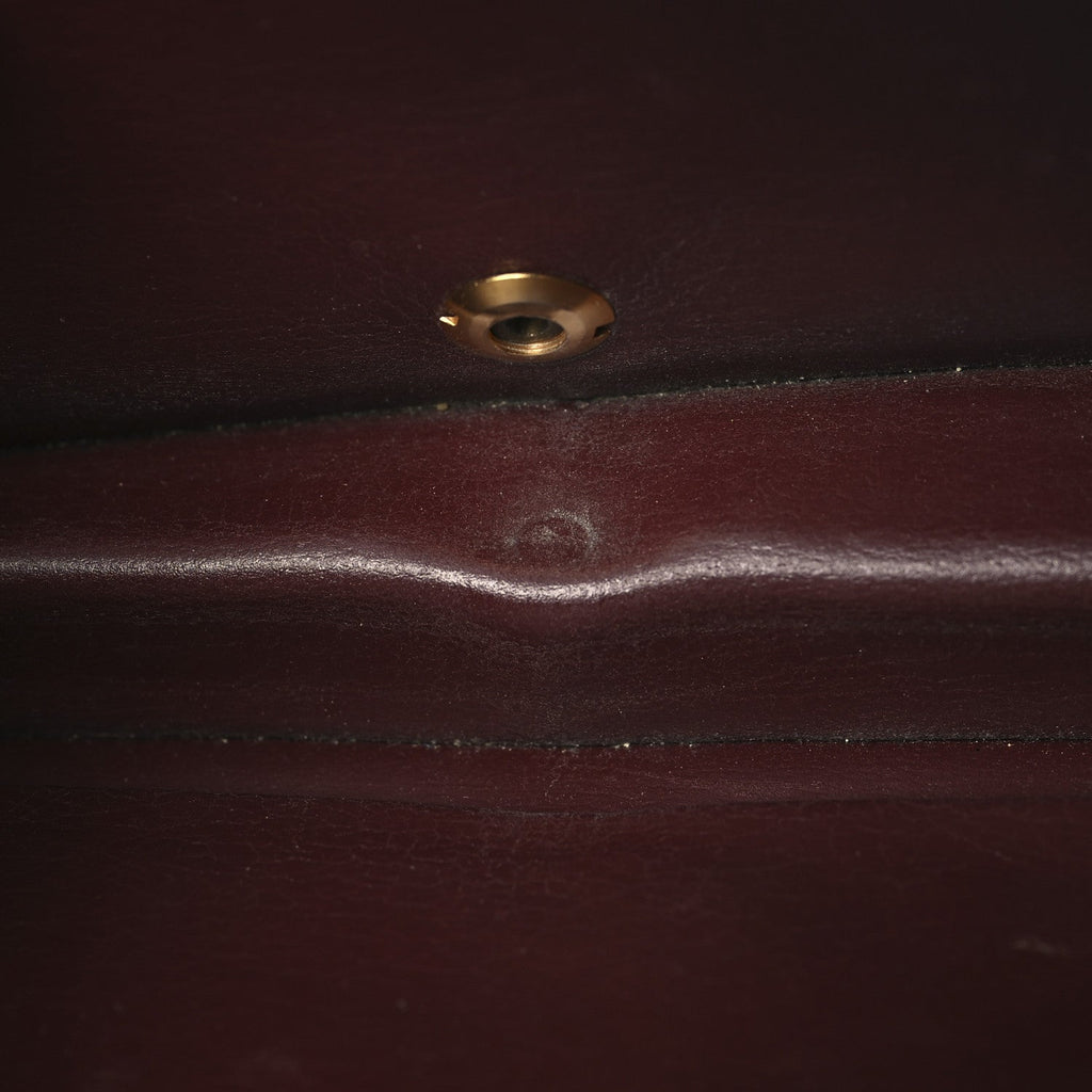 Chanel Lambskin Quilted Small Single Flap Bordeaux