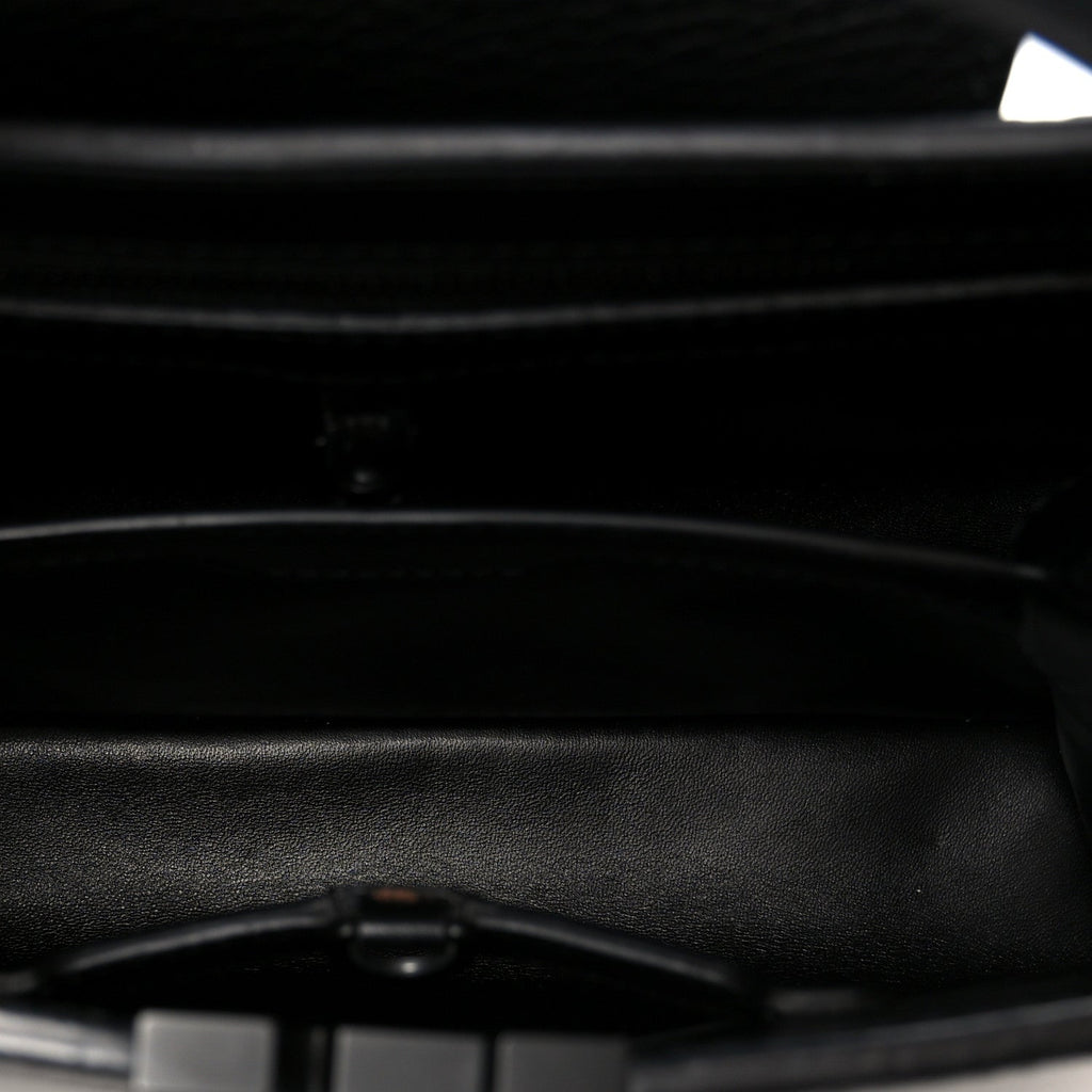 Louis Vuitton Taurillon Capucines BB Matte Black