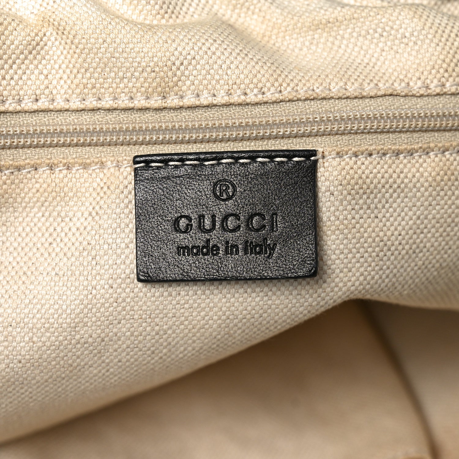 Gucci Diamante Medium Sukey Top Handle Bag Beige Black