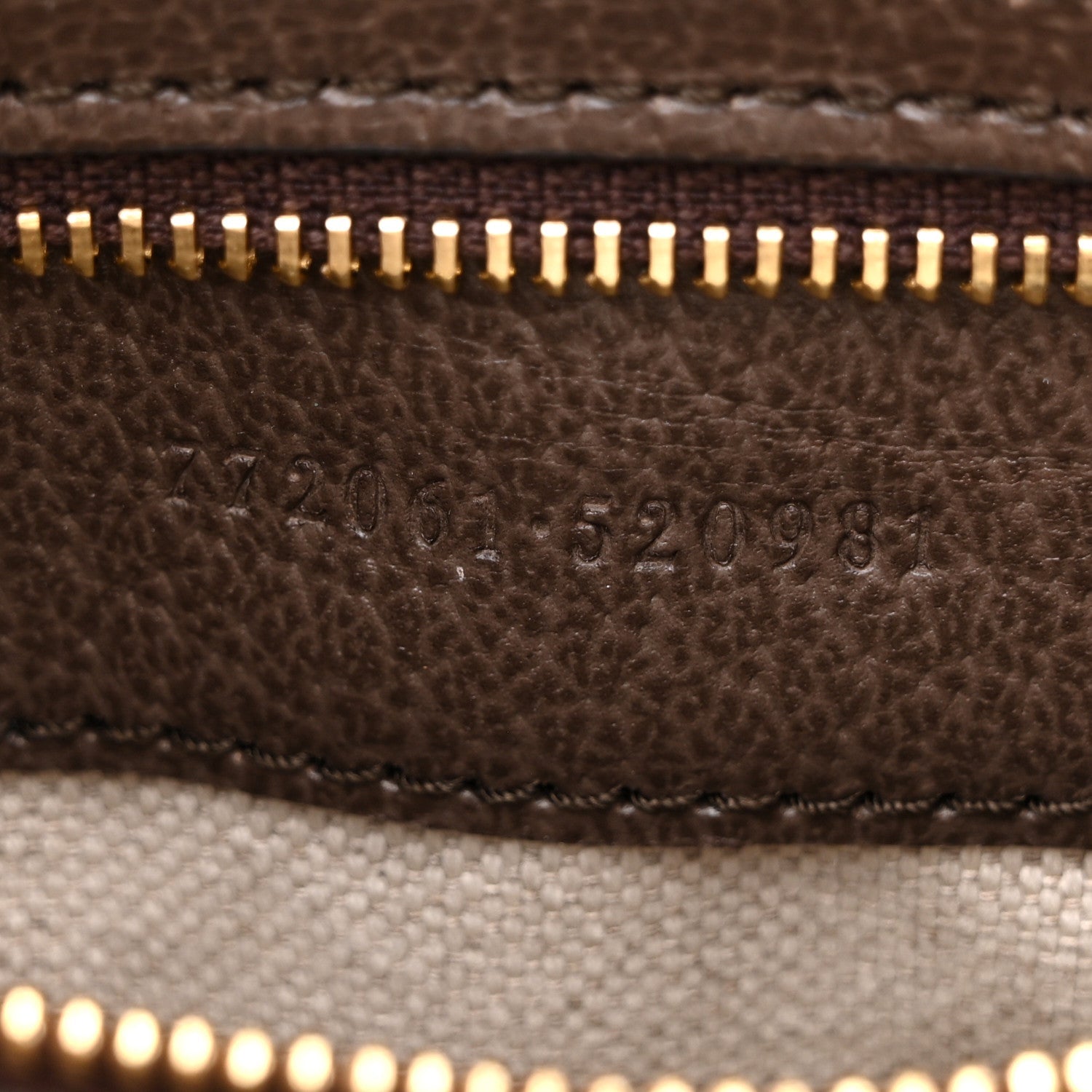 Gucci GG Supreme Monogram Web Small Ophidia Top Handle Bag Beige Ebony