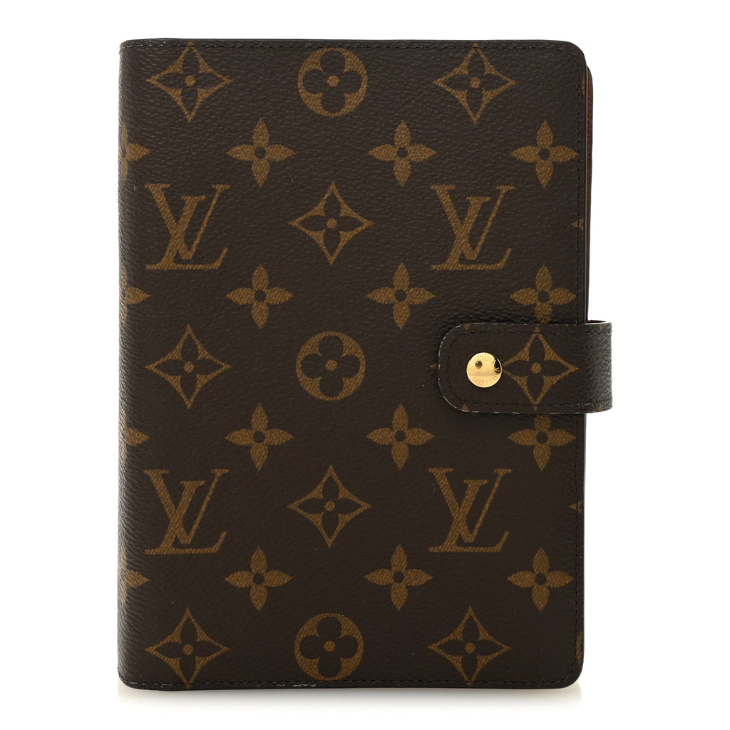 Louis Vuitton Monogram Medium Ring Agenda Cover