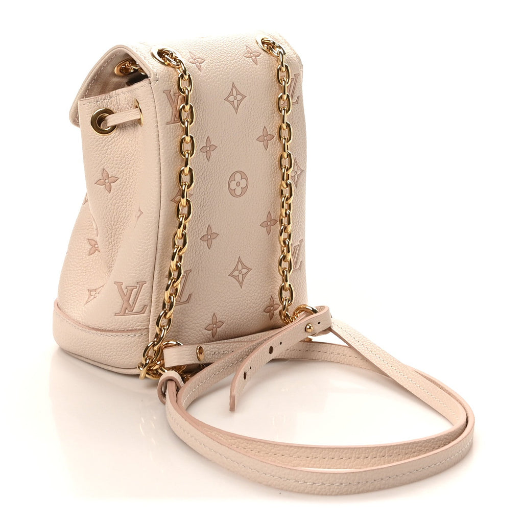 Louis Vuitton Empreinte Monogram Bicolor Nano Noe Backpack Eden