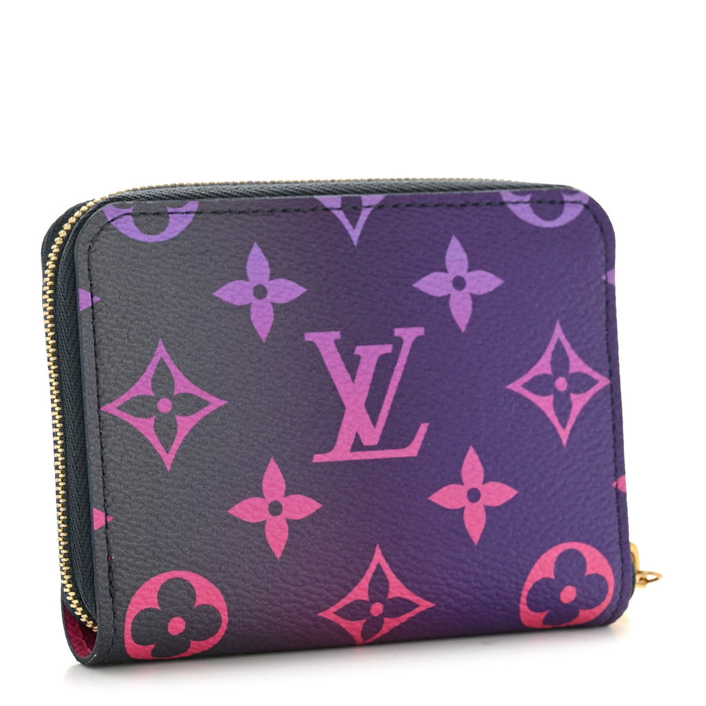 Louis Vuitton Monogram Giant Spring In The City Zippy Coin Purse Midnight Fuchsia