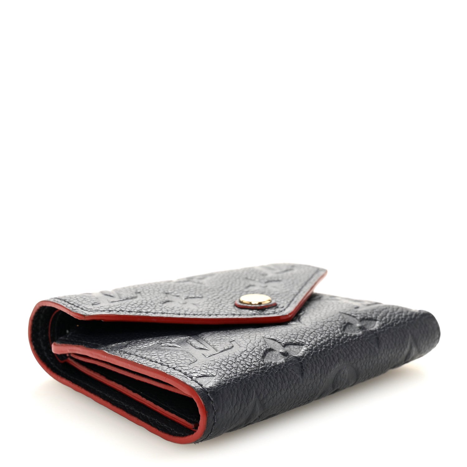 Louis Vuitton Empreinte Victorine Wallet Marine Rouge