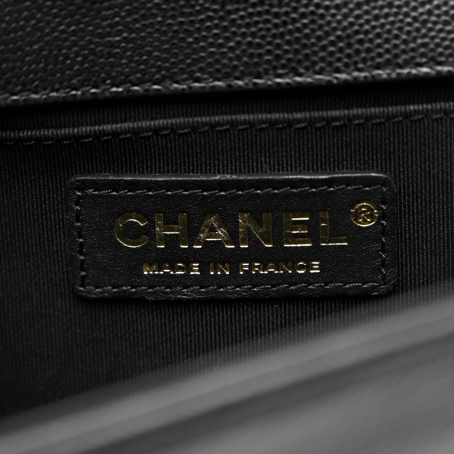 Chanel Caviar Quilted Medium Boy Flap Black