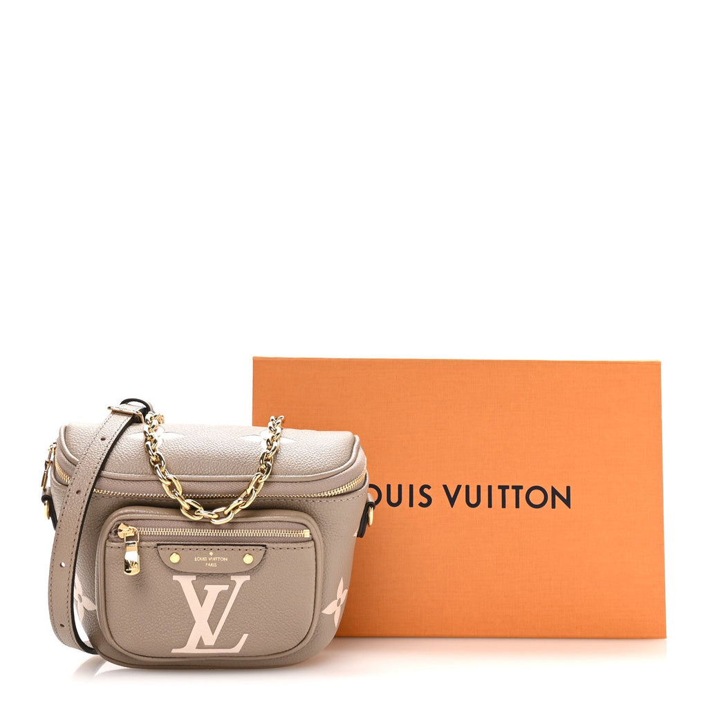 Louis Vuitton Empreinte Mini Bumbag Tourterelle Cream