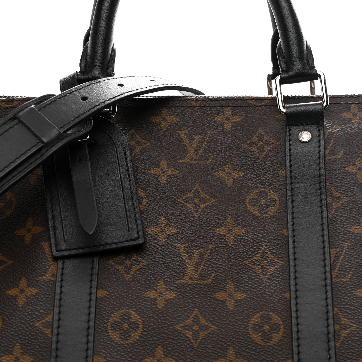 Louis Vuitton Monogram Macassar Keepall Bandouliere 55
