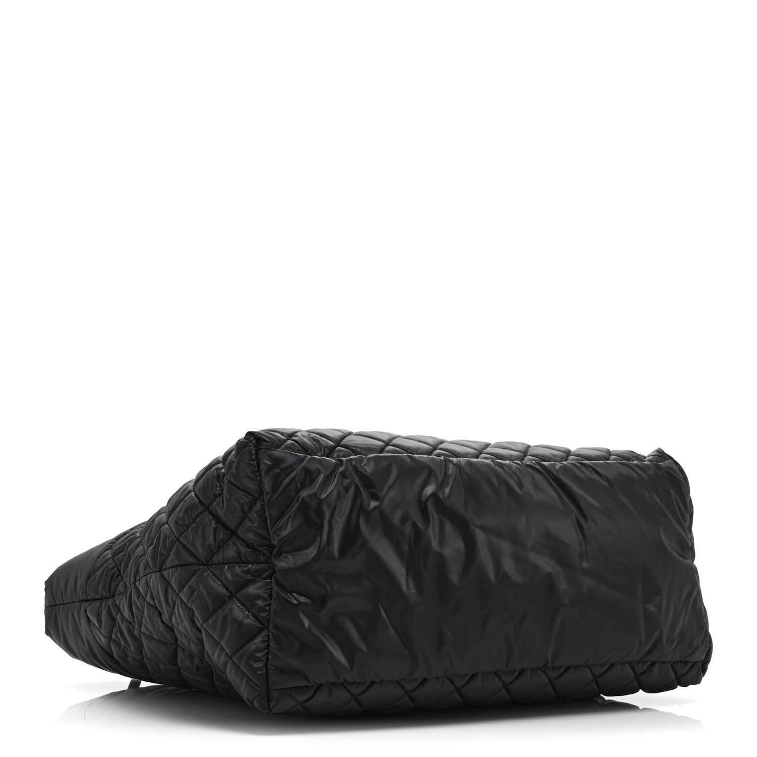 Chanel Nylon Quilted Large Coco Cocoon Tote Black