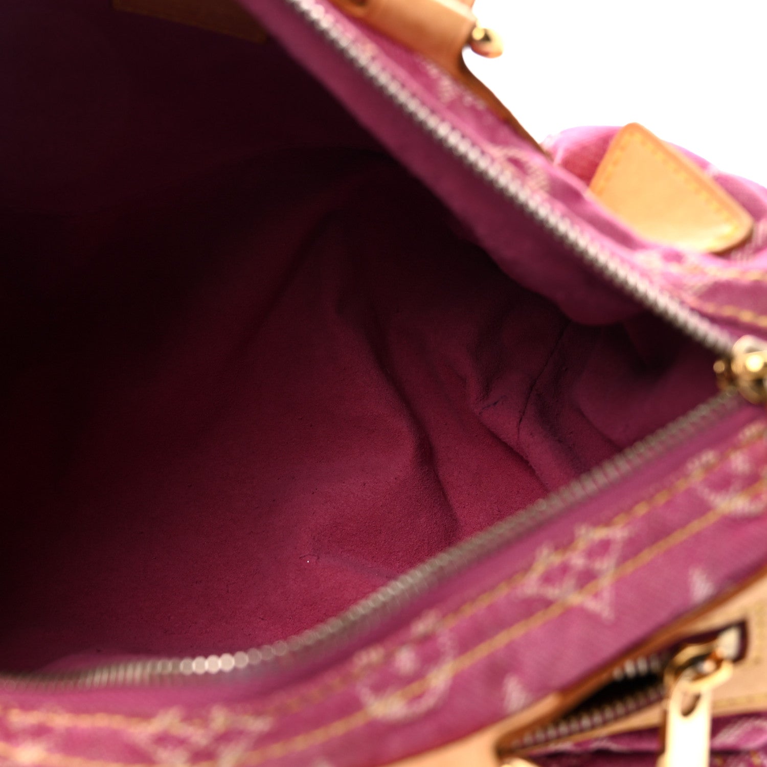 Louis Vuitton Monogram Denim Neo Speedy Fuchsia