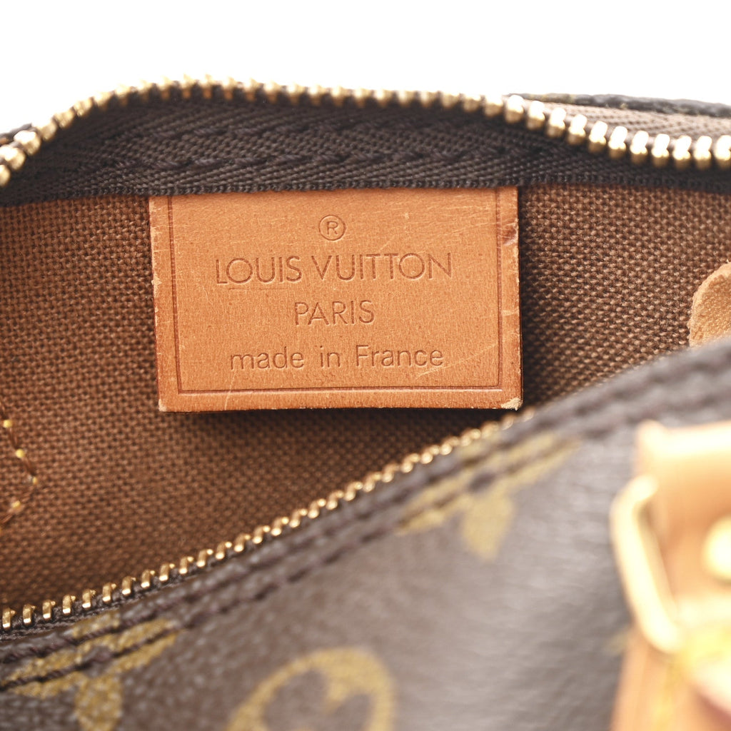 Louis Vuitton Monogram Mini Sac HL Speedy