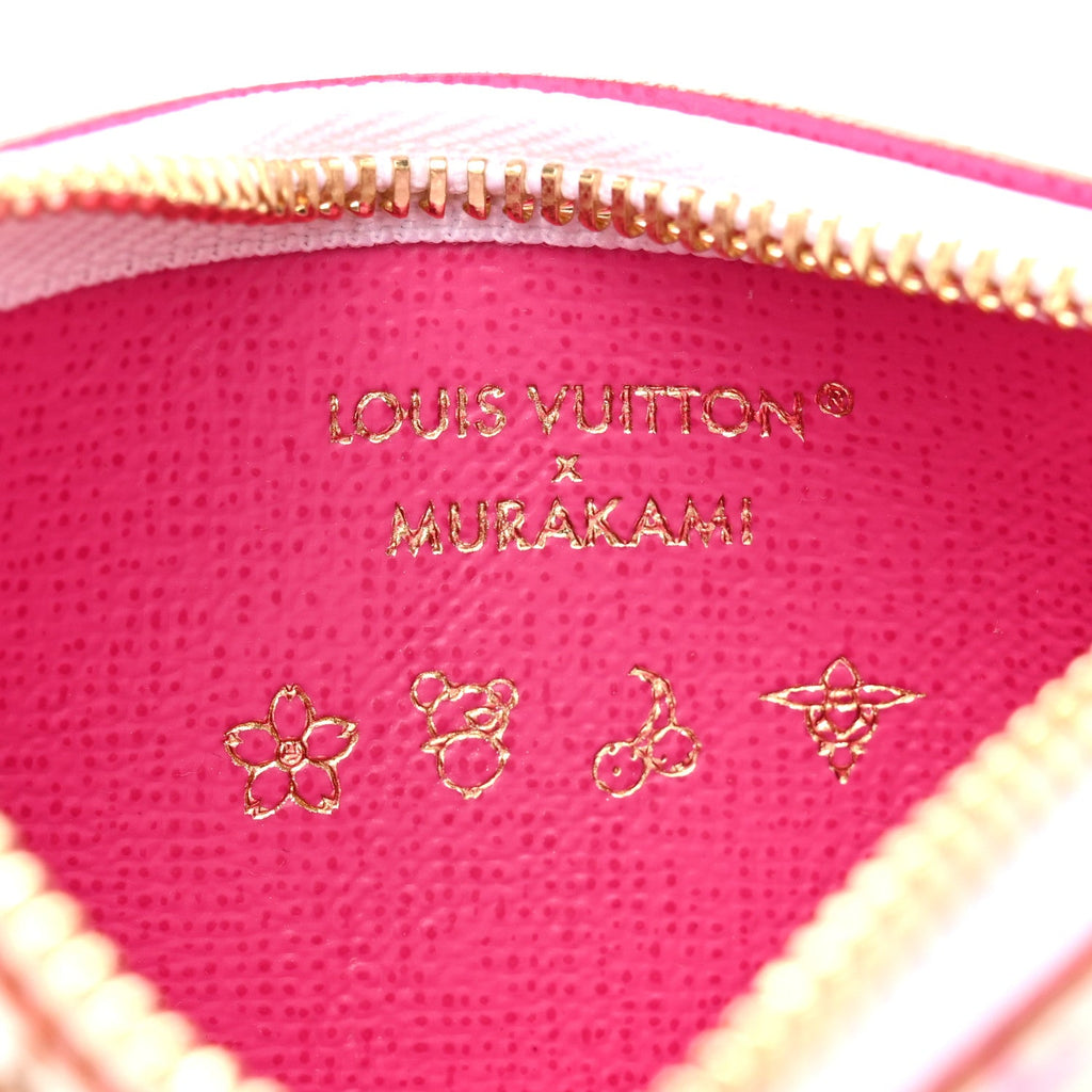 Louis Vuitton LV X TM Monogram Multicolor Key Pouch White