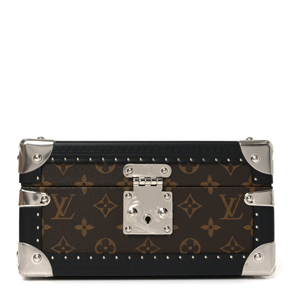 Louis Vuitton Monogram Coffret Watch Case Black