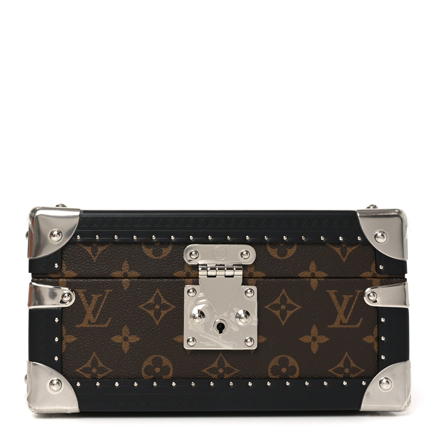 Louis Vuitton Monogram Coffret Watch Case Black