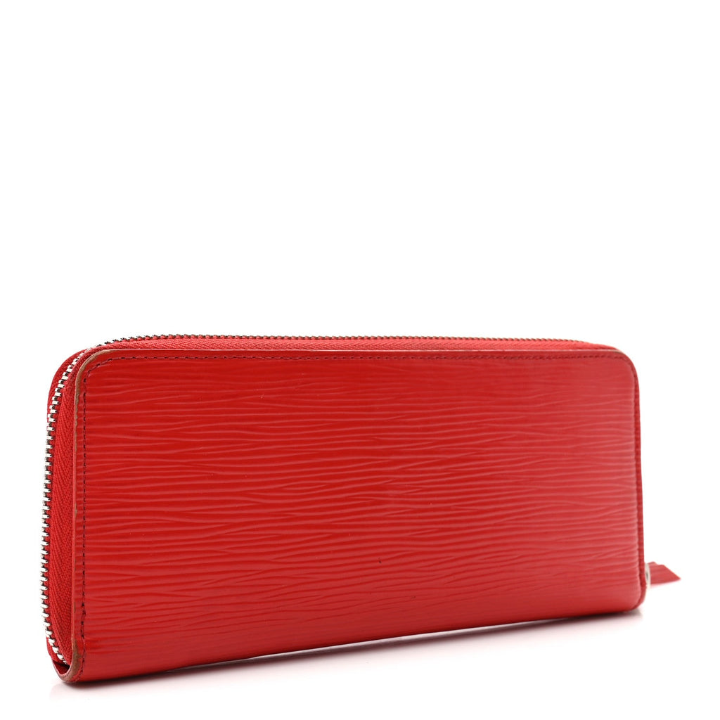 Louis Vuitton Epi Zippy Wallet Carmine