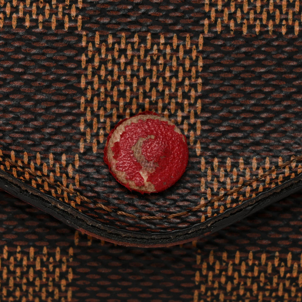 Louis Vuitton Damier Ebene Josephine Wallet Red
