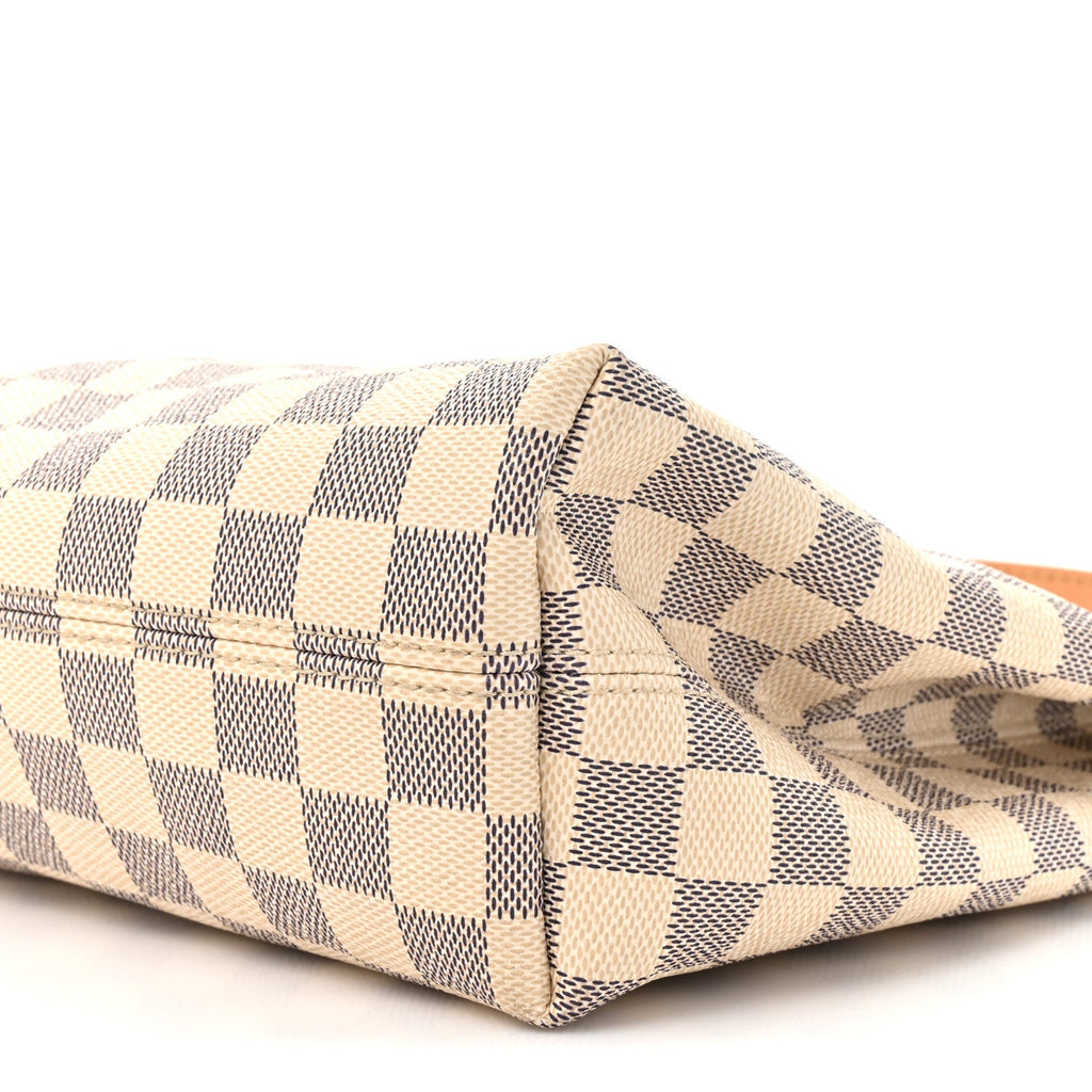 Louis Vuitton Damier Azur Graceful PM Rose Ballerine