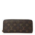 Louis Vuitton Monogram Clemence Wallet Rose Ballerine