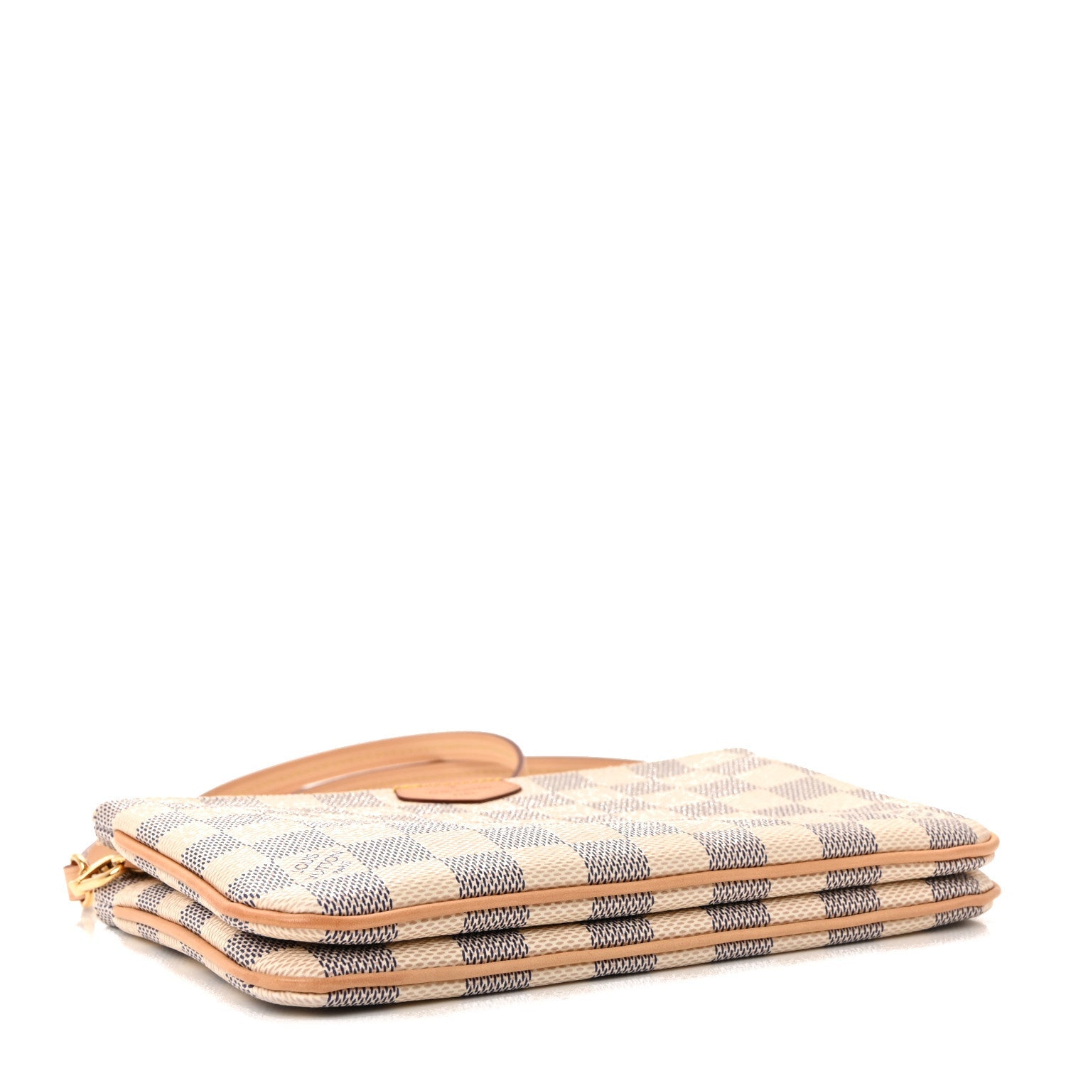 Louis Vuitton Damier Azur Double Zip Pochette