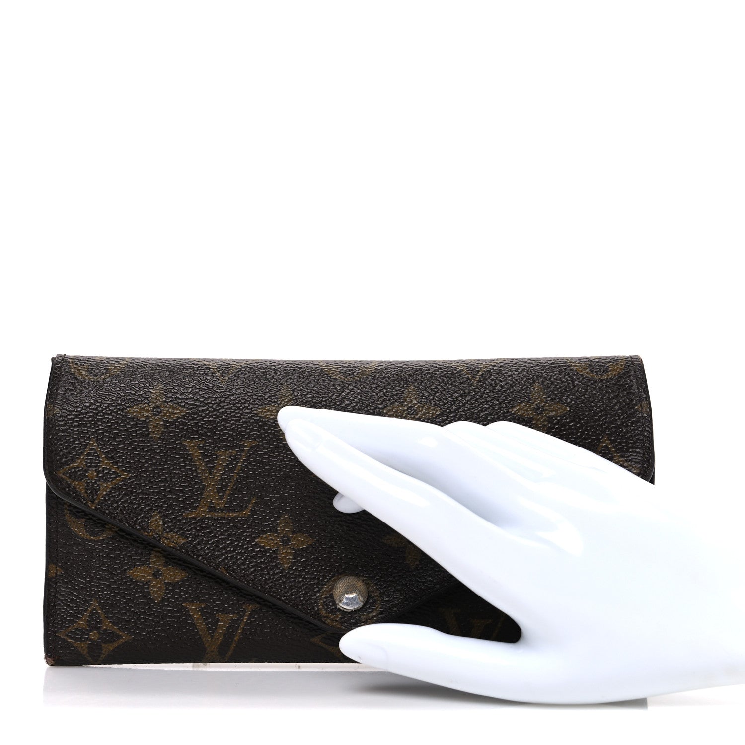 Louis Vuitton Monogram Sarah Wallet NM Fuchsia