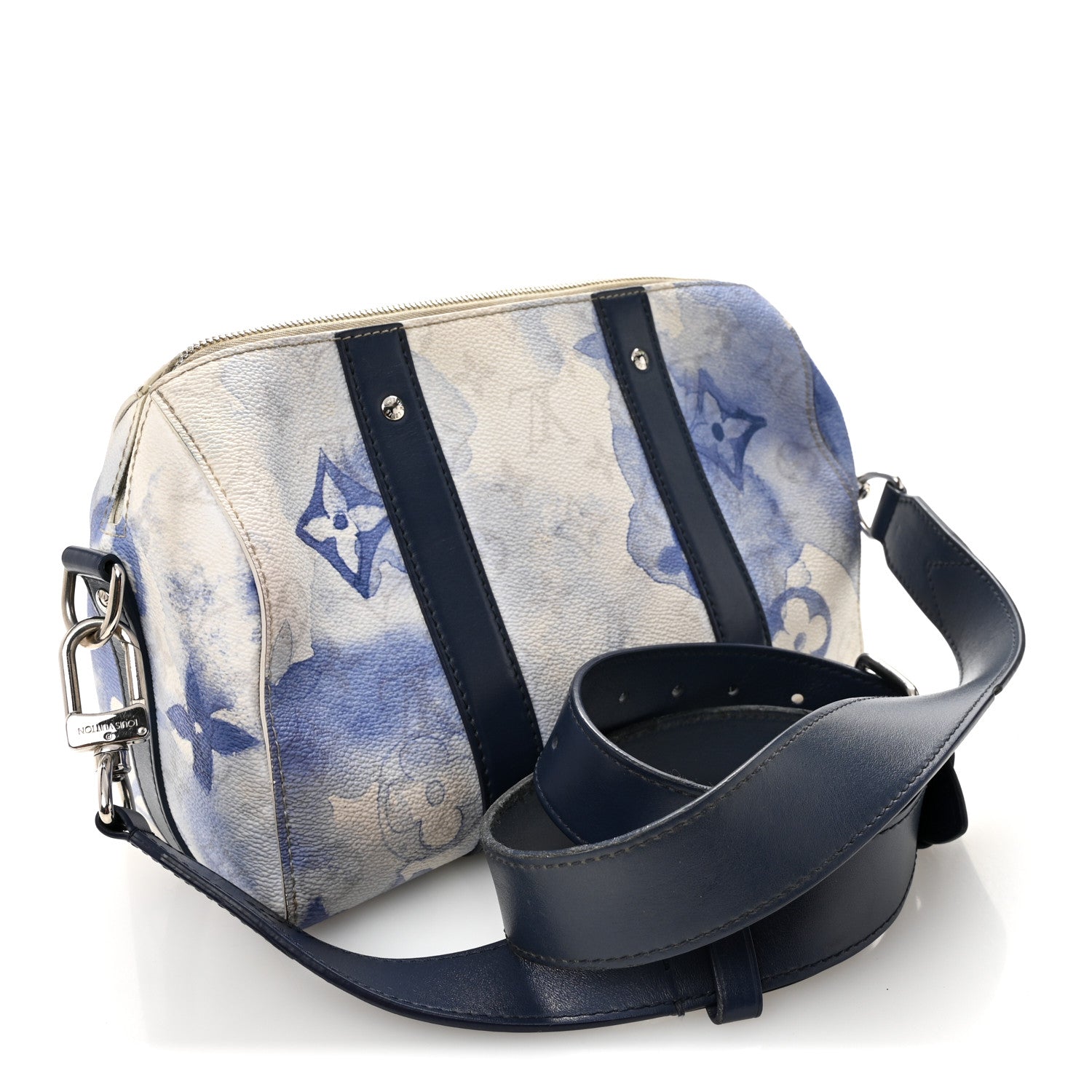 Louis Vuitton Monogram Watercolor Keepall XS Blue