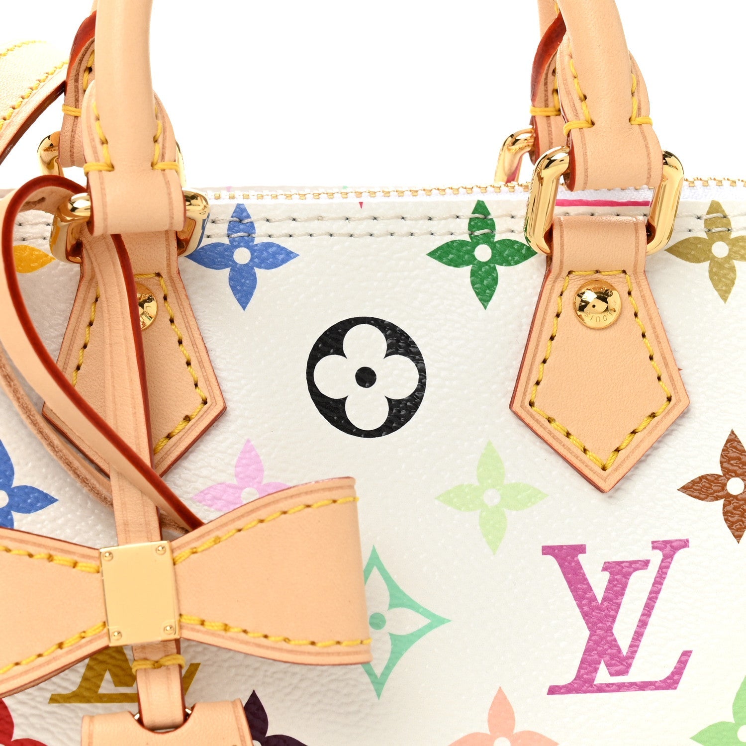 Louis Vuitton LV X TM Monogram Multicolor Nano Speedy White