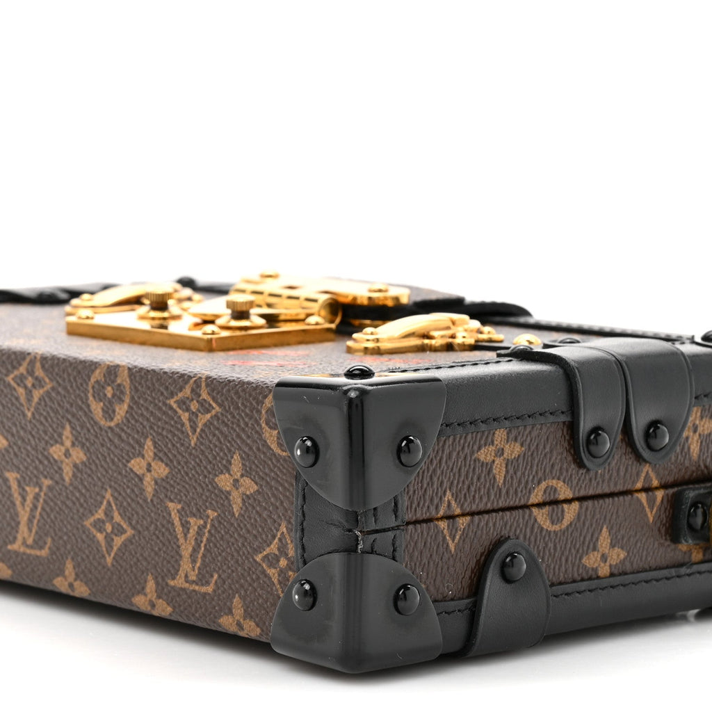 Louis Vuitton Monogram Petite Malle Black