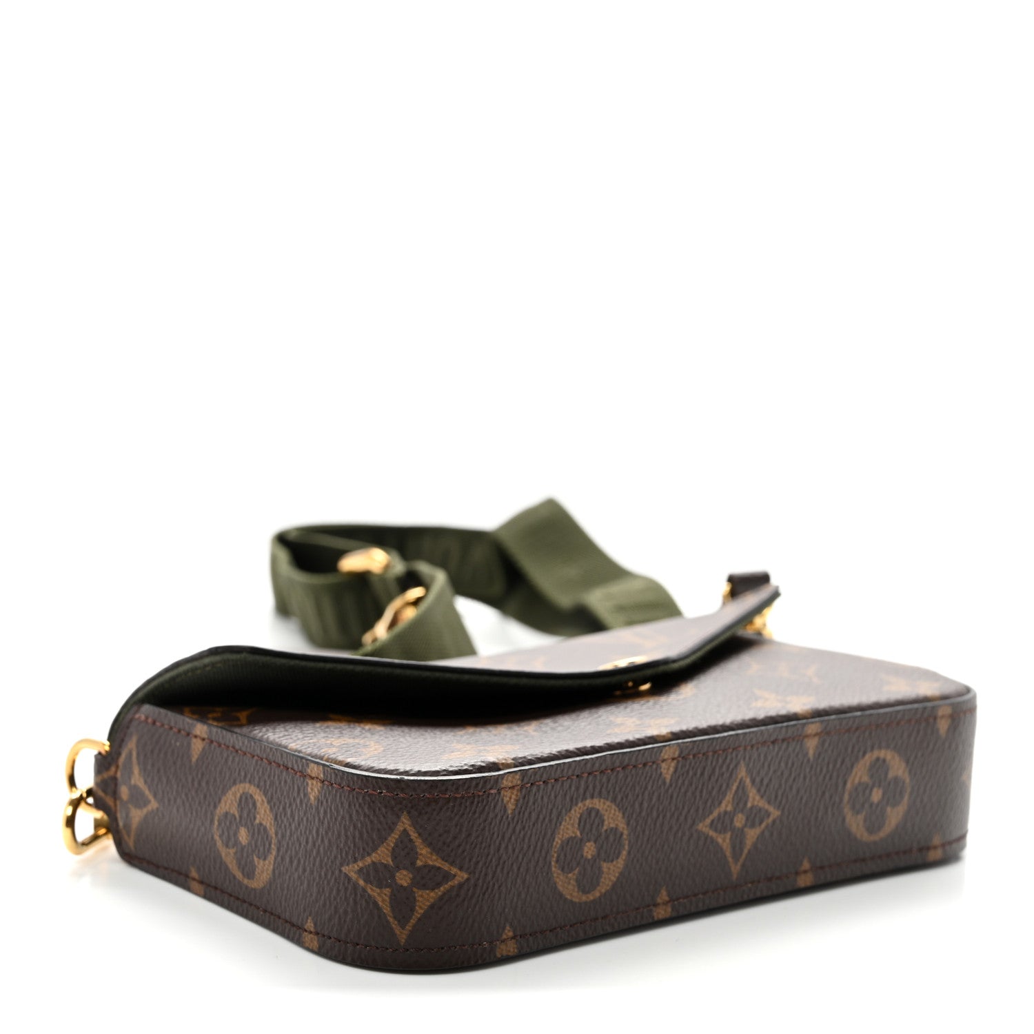 Louis Vuitton Monogram Felicie Strap & Go Kaki