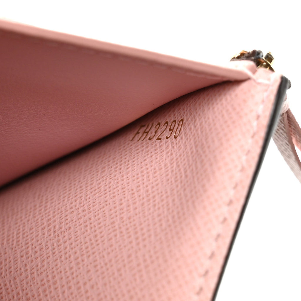 Louis Vuitton Monogram Victorine Wallet Rose Ballerine