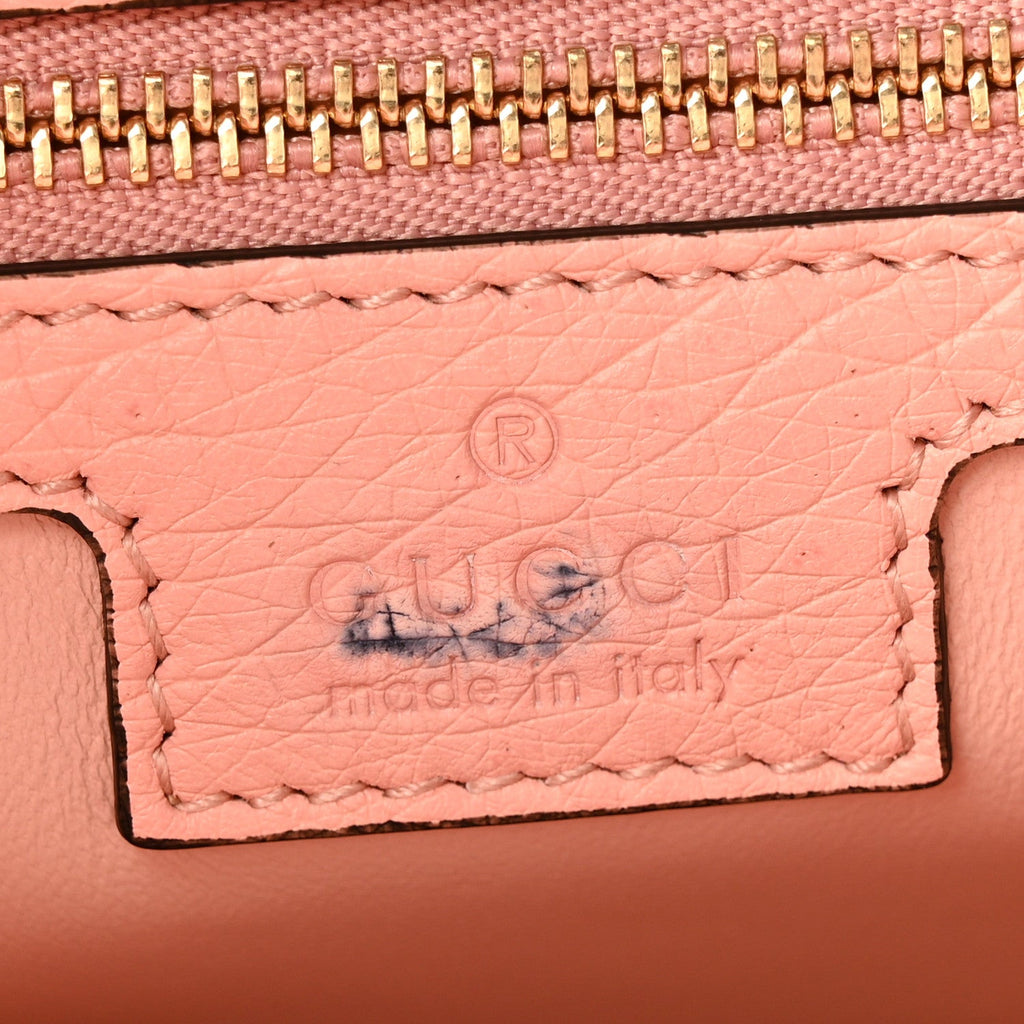 Gucci Snakeskin Ostrich Calfskin Small Jackie 1961 Hobo Pink Multicolor