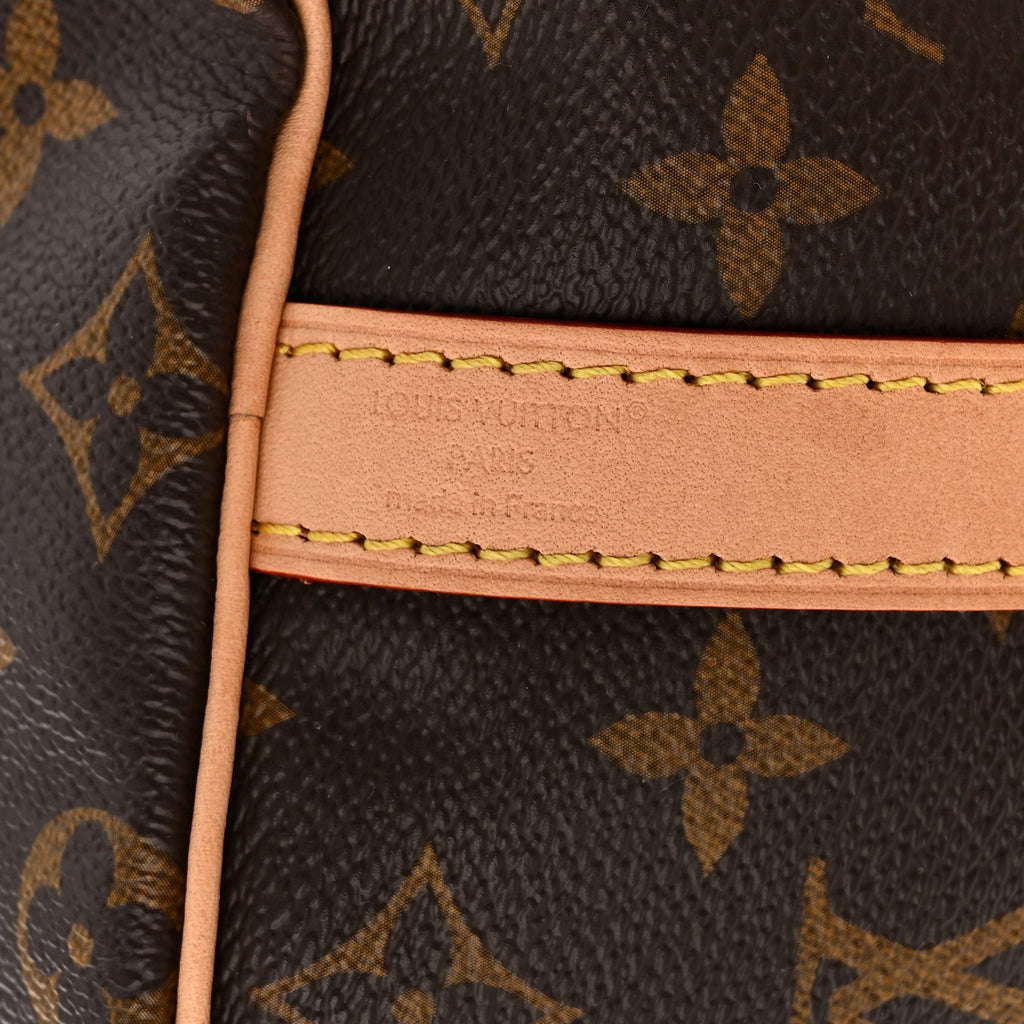 Louis Vuitton Monogram My World Tour Speedy Bandouliere 25