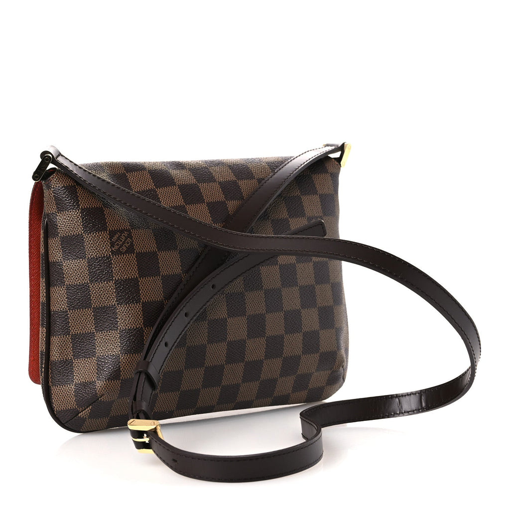 Louis Vuitton Damier Ebene Musette Tango Long Strap