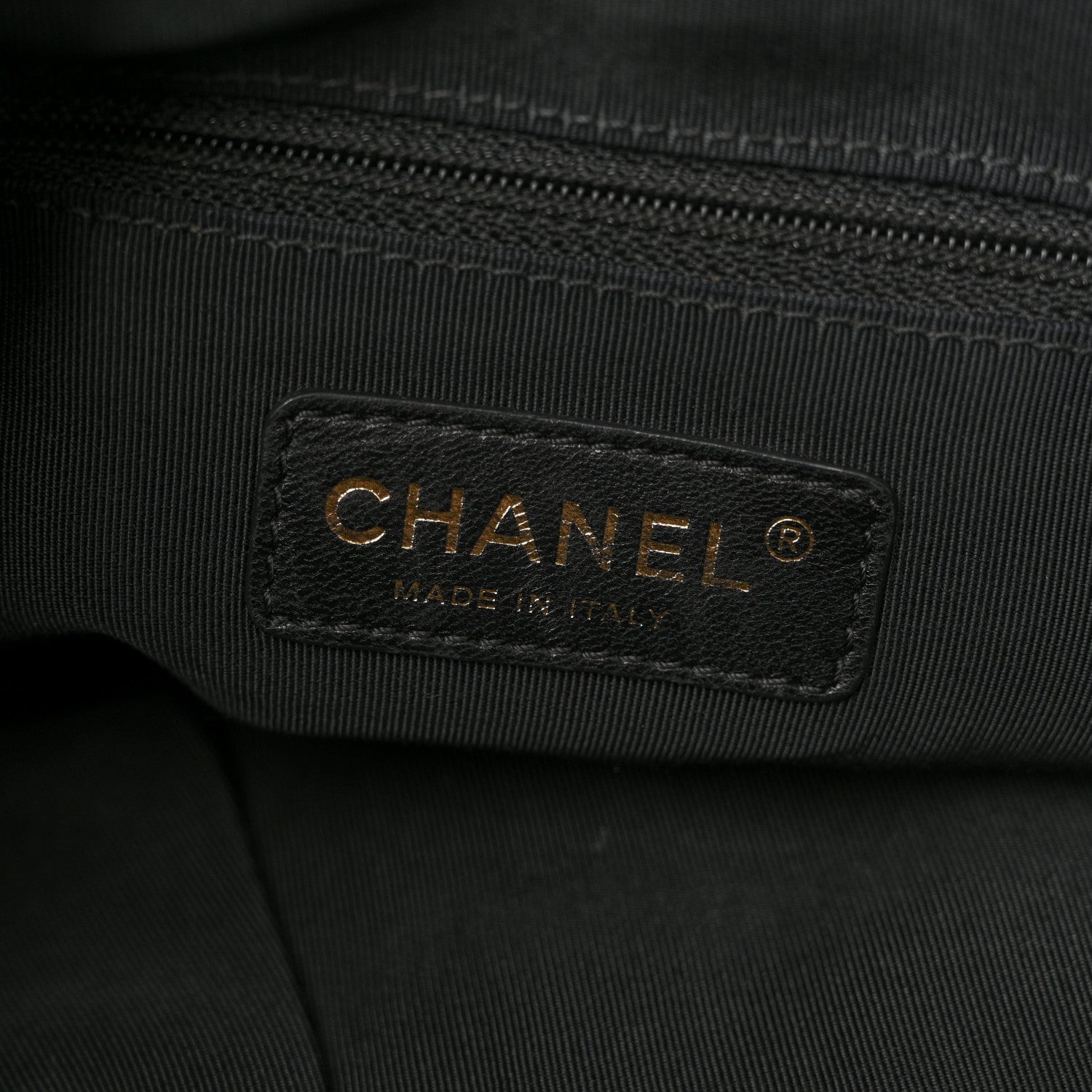 Chanel Calfskin Quilted Large Chain Me Hobo Black