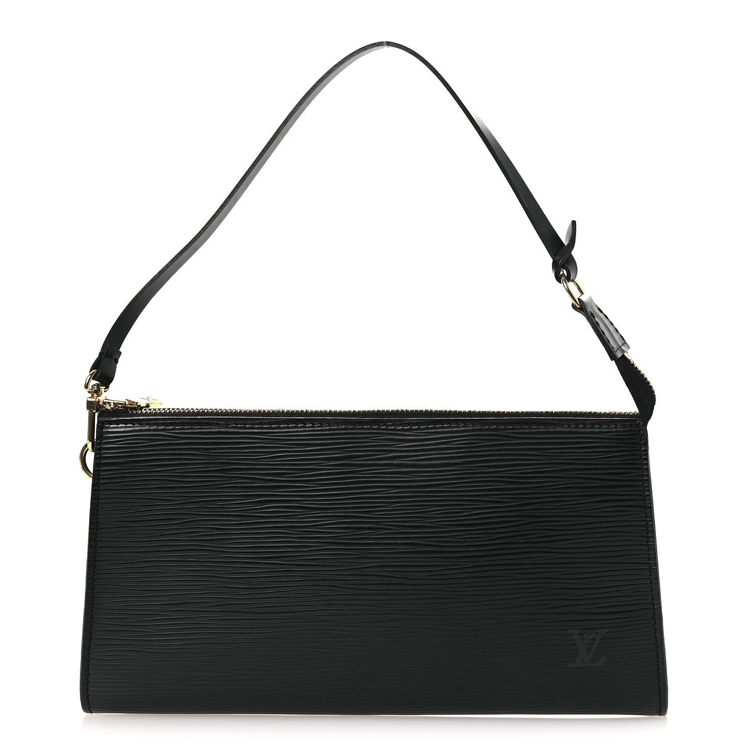 Louis Vuitton Epi Pochette Accessories 24 Black