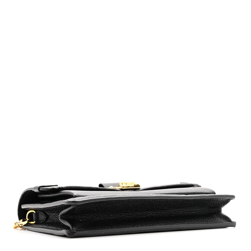 Louis Vuitton Empreinte Vavin Chain Wallet Black