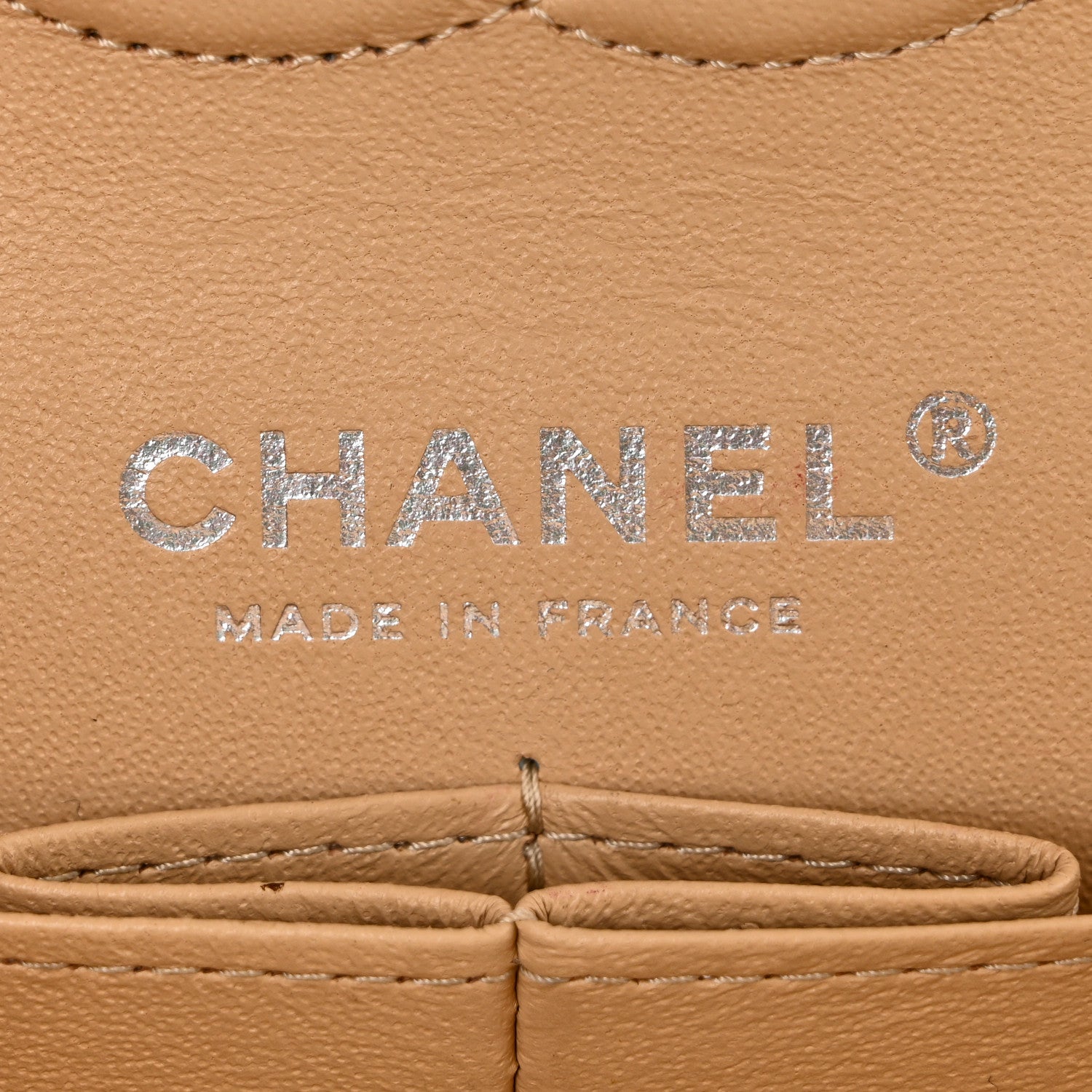 Chanel Caviar Quilted Small Double Flap Beige
