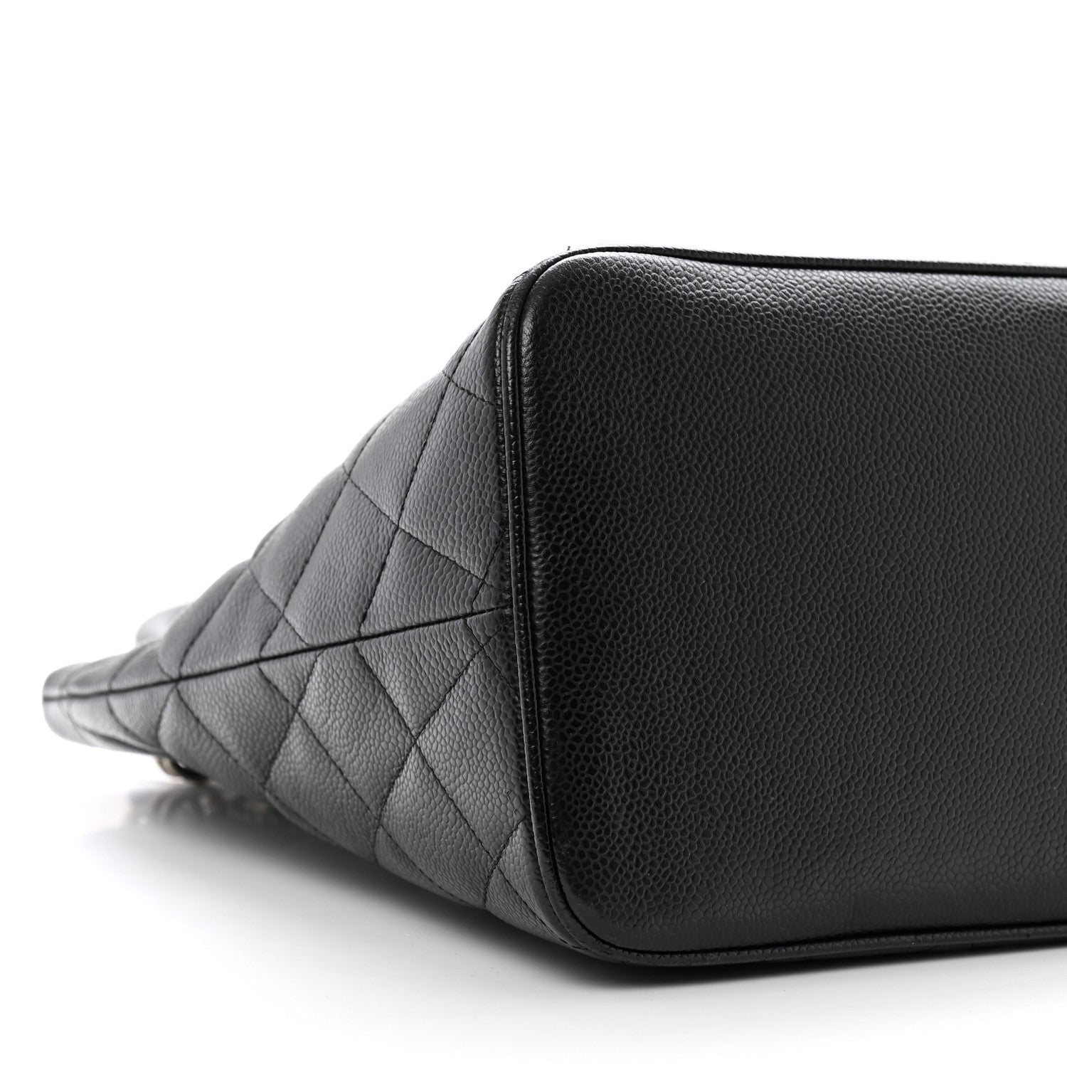 Chanel Caviar Quilted Medallion Tote Black