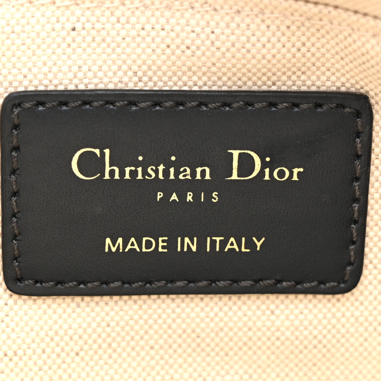 Christian Dior Oblique CD Lounge Bag Blue