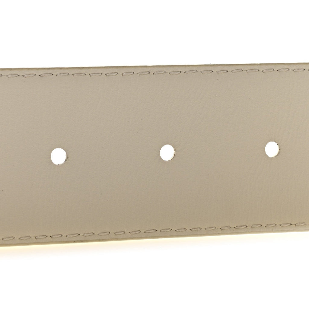 Louis Vuitton PVC Monogram 40mm LV Initiales Reversible Belt 85 34 Iridescent Prism