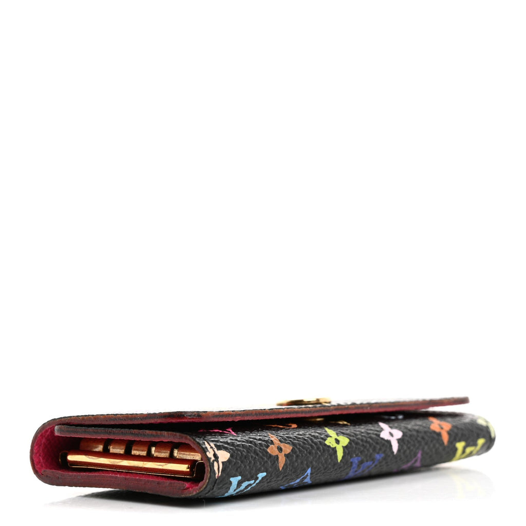 Louis Vuitton Monogram Multicolor Multicles 4 Key Holder Black Grenade