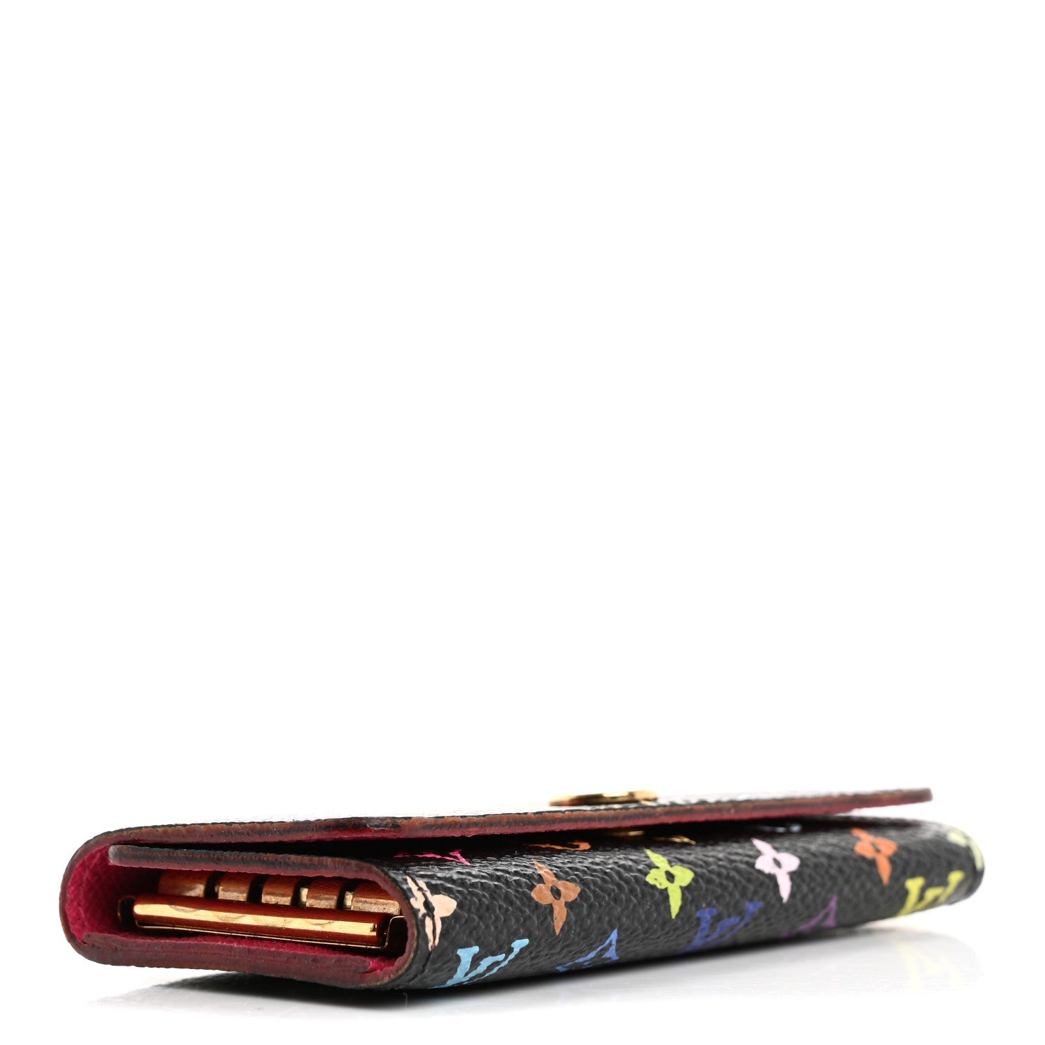 Louis Vuitton Monogram Multicolor Multicles 4 Key Holder Black Grenade