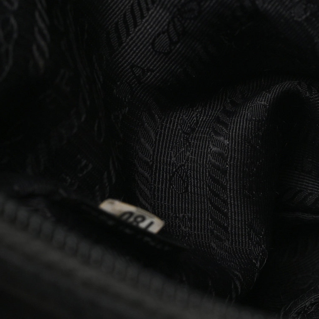 Prada Tessuto Nylon Mini Re-Edition 2000 Bag Black