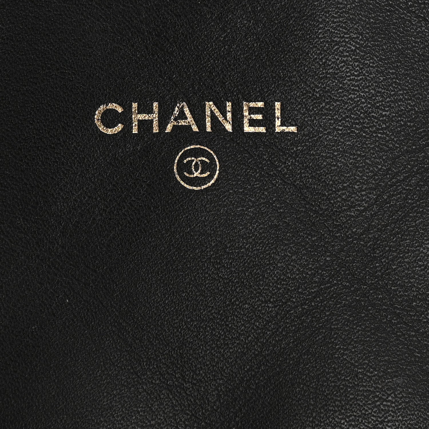 Chanel Calfskin Quilted Coco Mail Clutch With Chain Black